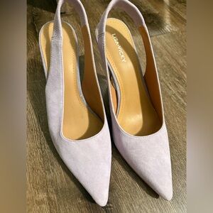 Women's Lavender Slingback Heels